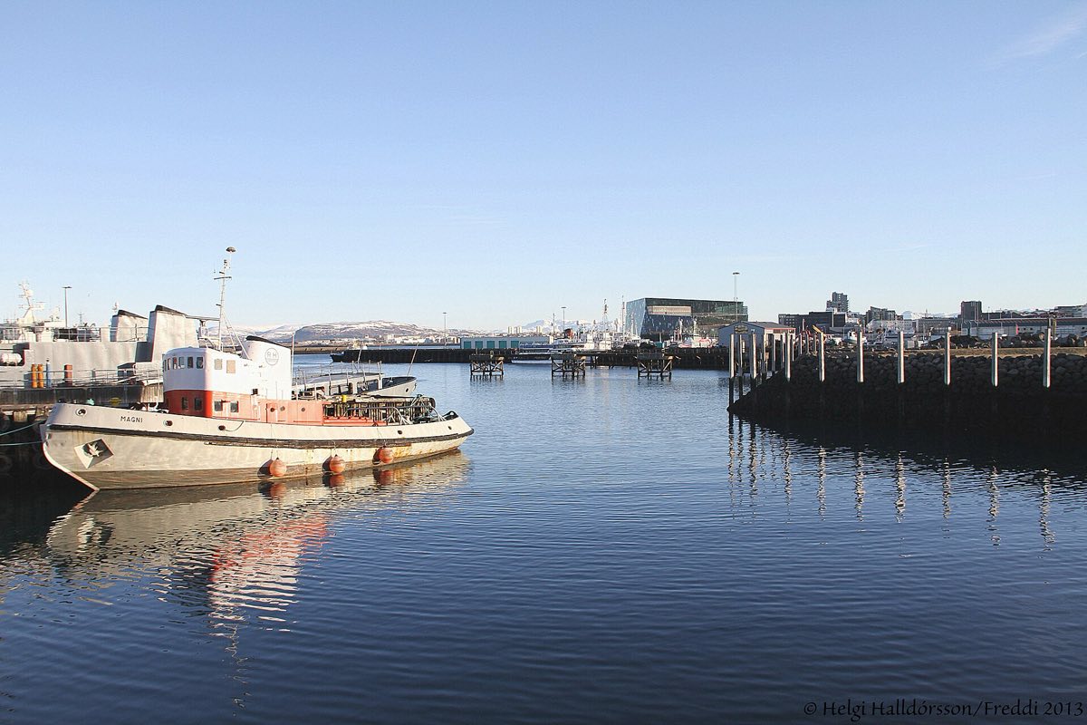 Gamla höfnin í Reykjavík.